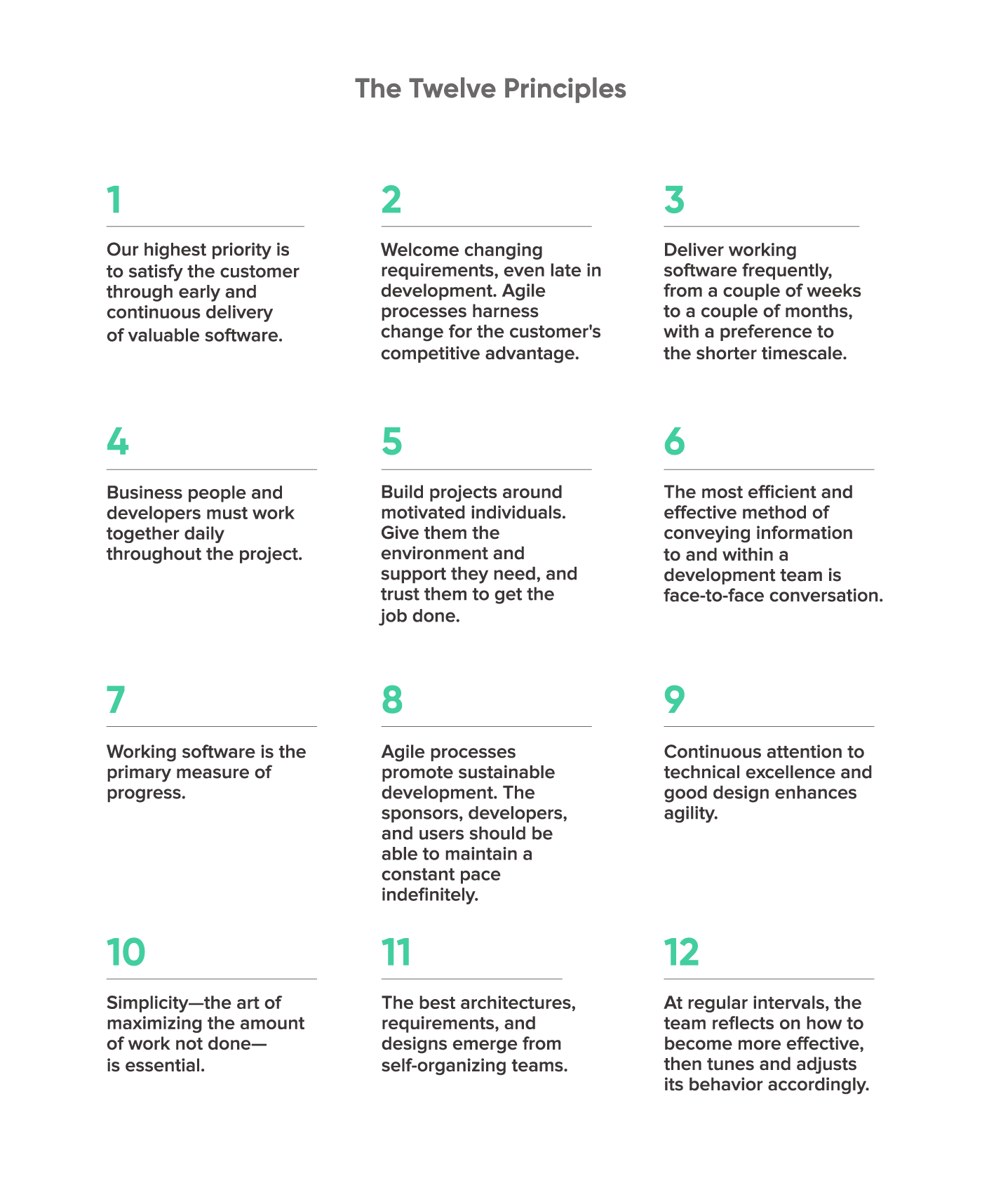 The Twelve Principles